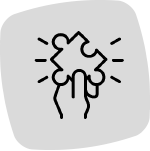 <p>Unsere Ansätze sind<br><strong>Bedarfs- & Lösungsorientiert</strong></p>